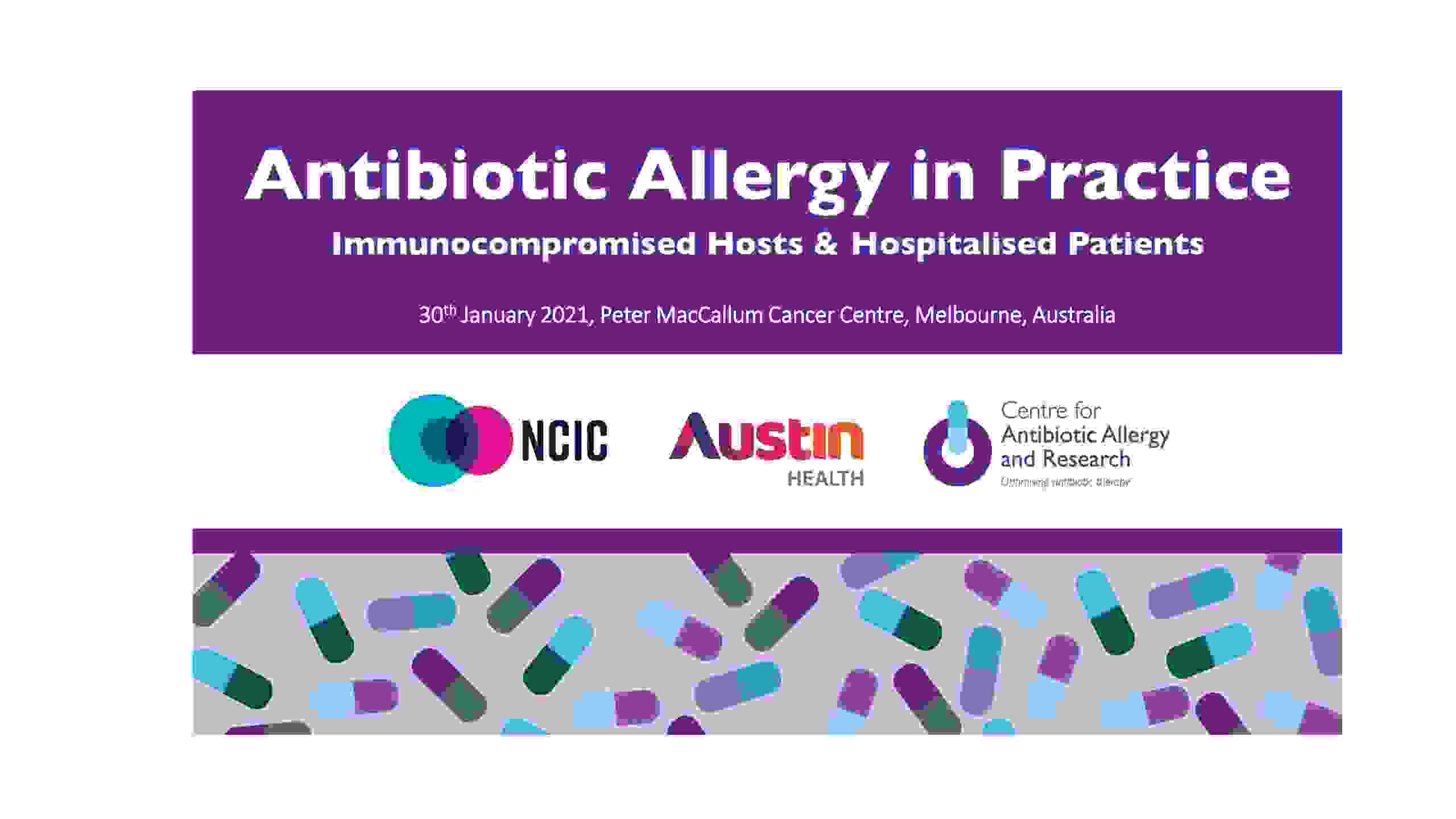 Workshops And Symposiums Centre For Antibiotic Allergy And Research